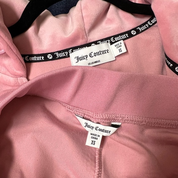 Juicy Couture Pink Bling Embellished Tracksuit Set - Picture 2 of 2